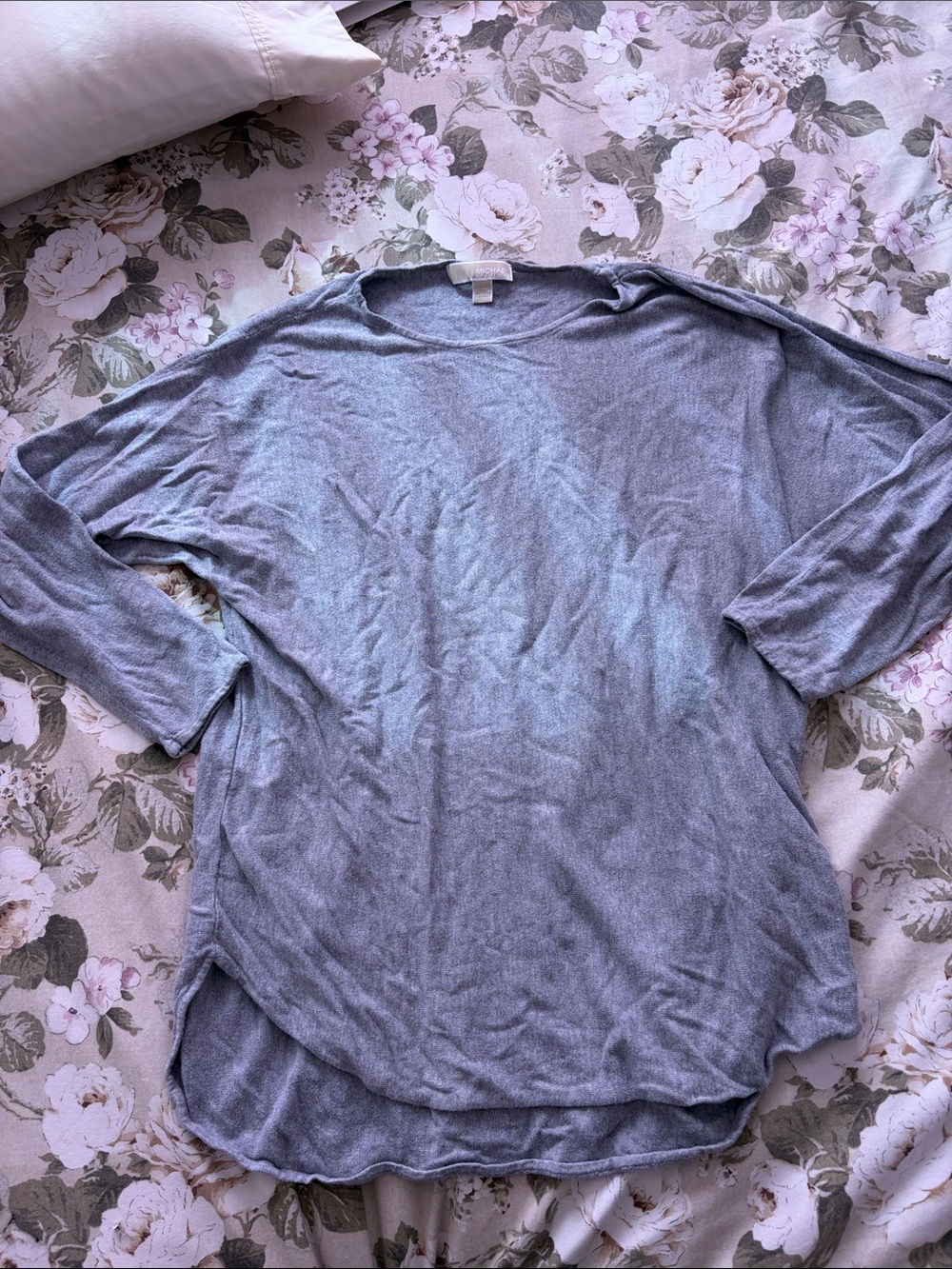 Women's Lightweight Crewneck Shirt — Light Gray